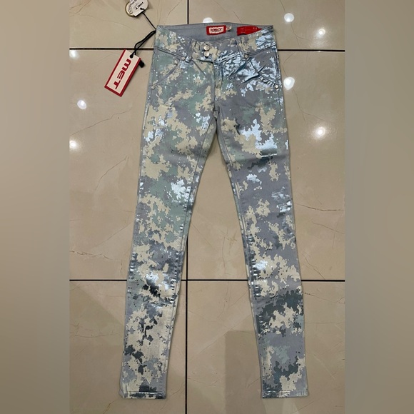NWT MET low rise skinny pants - Picture 2 of 10